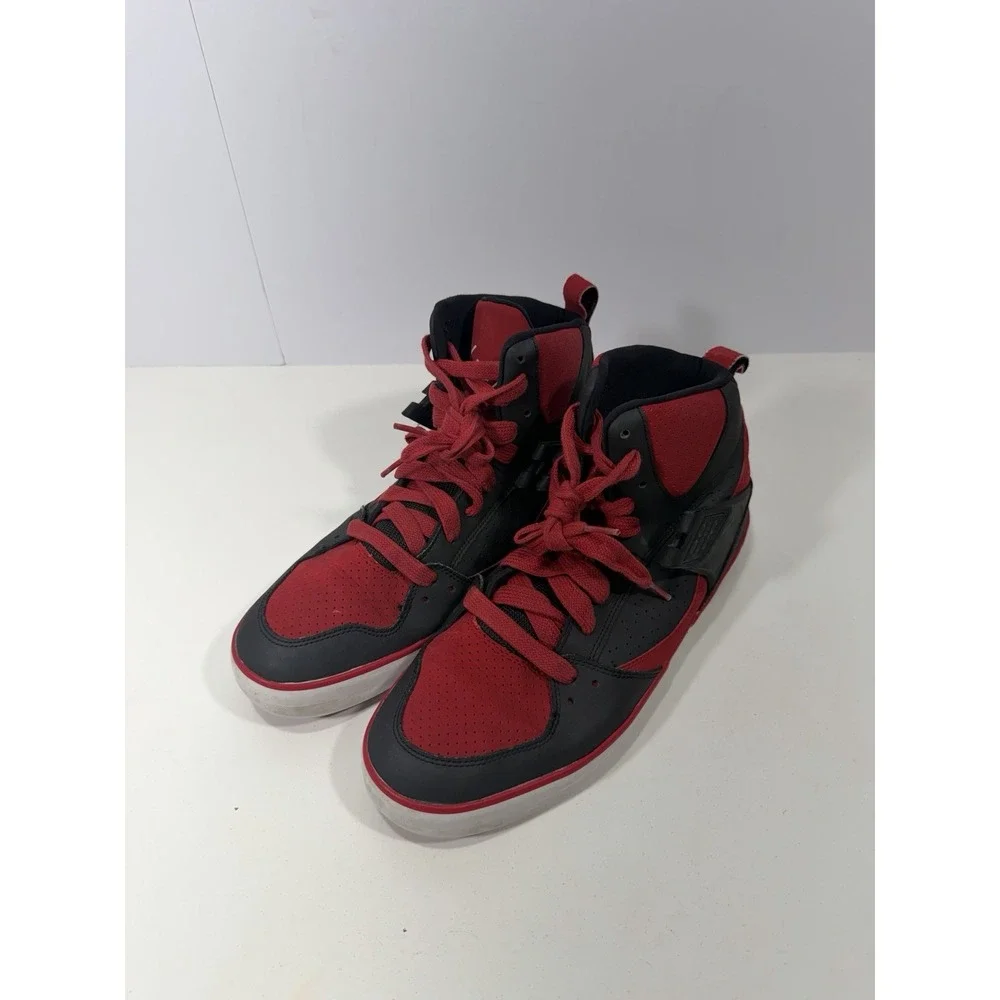 Nike-Air Jordan Flight 45 V Bred-2014-Shoes-Mens Sz 13 683366-021 Read